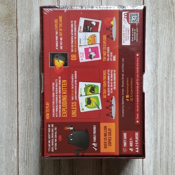 Exploding Kittens Original Edition Card Game - Picture 2 of 6